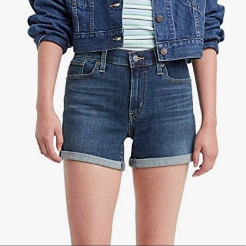 Levi's Women's Mid Length Shorts